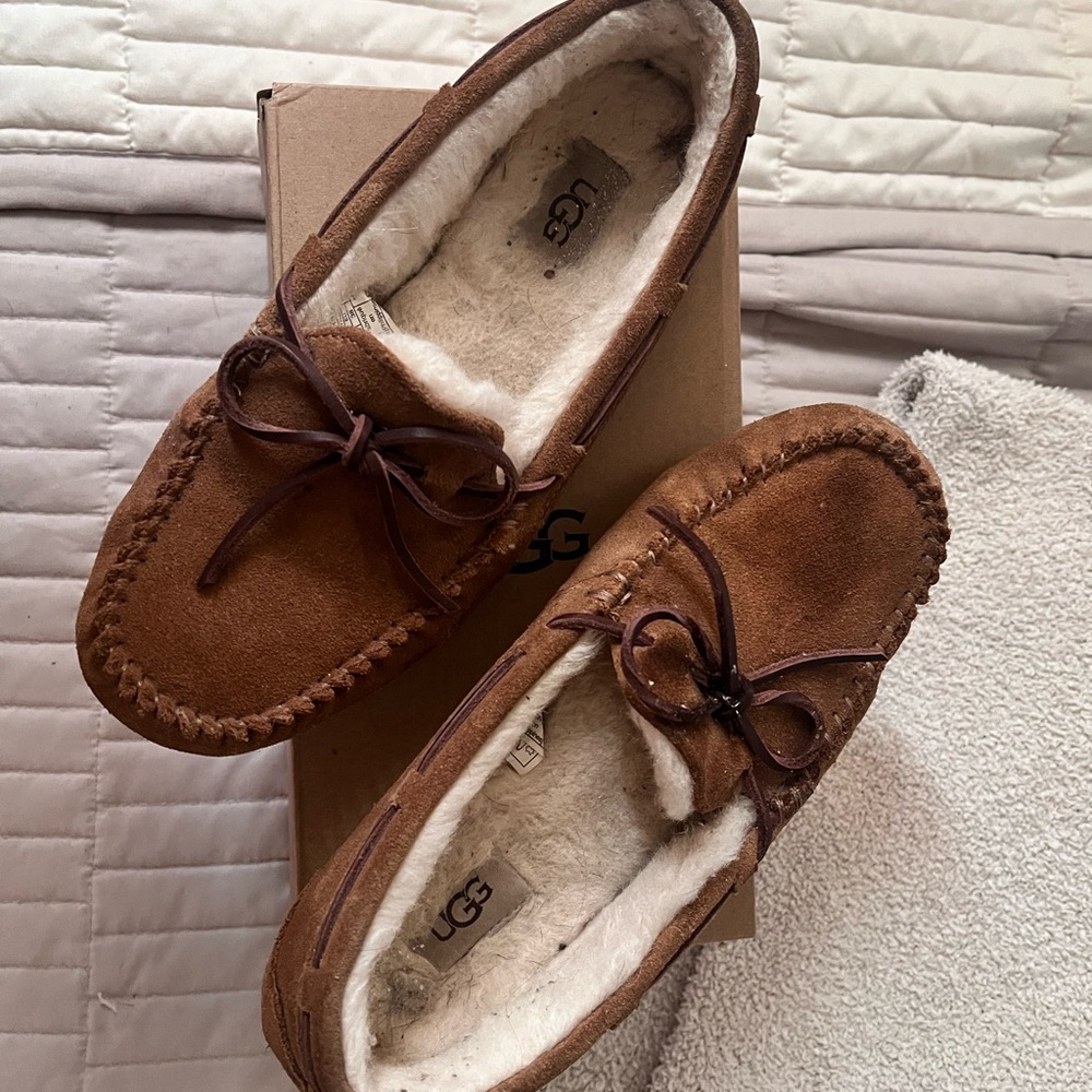 UGG Chestnut Dakota Slippers